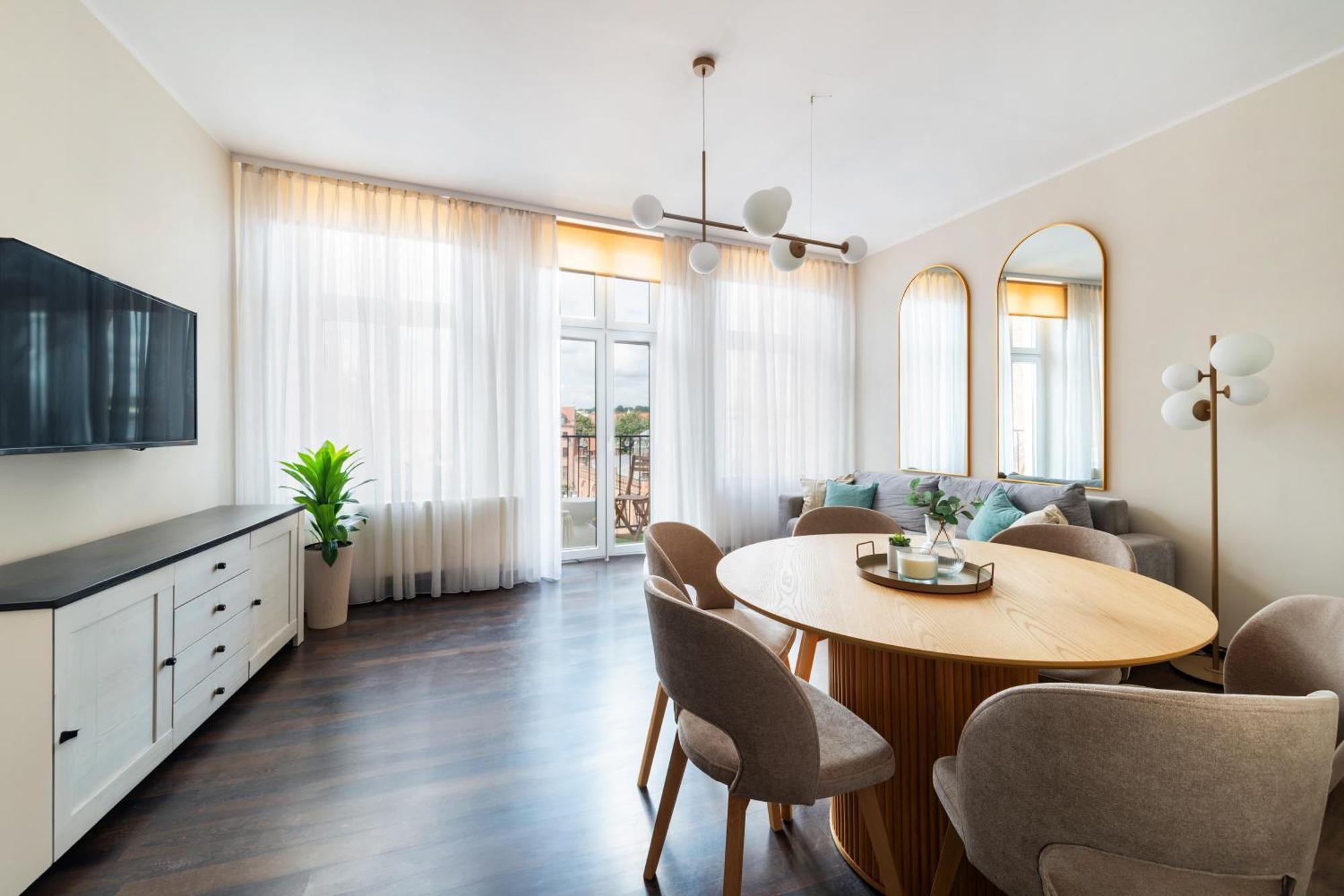 Stunning Apartment With Balcony Гданськ Екстер'єр фото